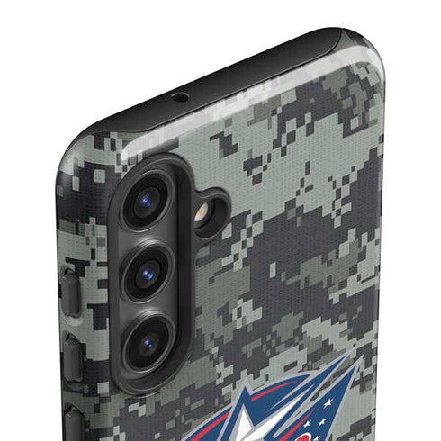 NHL Columbus Blue Jackets Camo Galaxy S25 Impact Case
